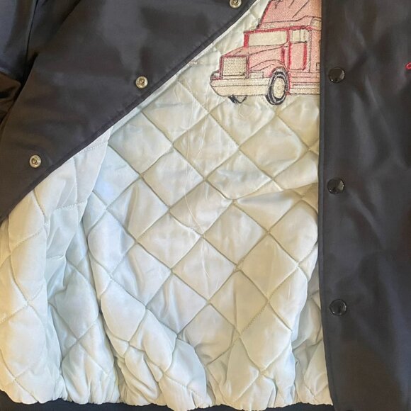 Embroidered Peterson Transport Varisty Jacket - Picture 3 of 5